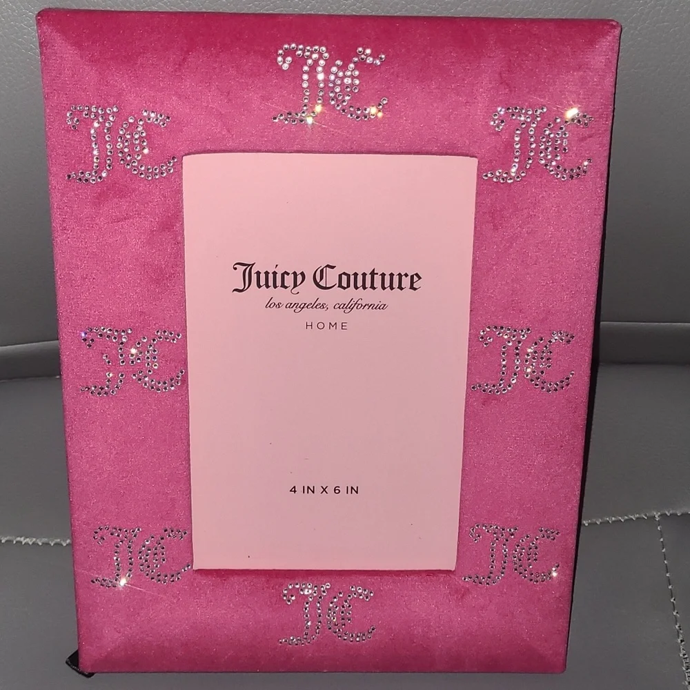 Juicy Couture Pink Photo Frame - 4x6